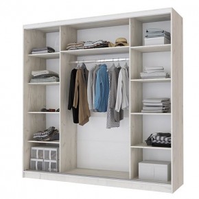 Шкаф-купе Неаполь 2.2 с 2-мя зеркалами в Когалыме - kogalym.mebel24.online | фото 2
