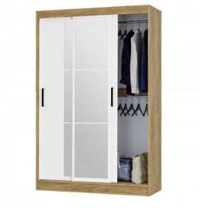 Шкаф-купе Тайм ШКК-03 (крафт/белый) в Когалыме - kogalym.mebel24.online | фото 2