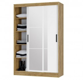 Шкаф-купе Тайм ШКК-03 (крафт/белый) в Когалыме - kogalym.mebel24.online | фото 3