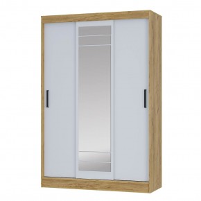 Шкаф-купе Тео ШКК-02 (крафт/белый) в Когалыме - kogalym.mebel24.online | фото 2