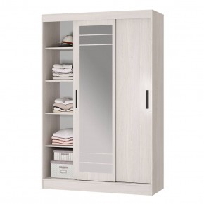 Шкаф-купе Тео ШКК-02 (ясень белый) в Когалыме - kogalym.mebel24.online | фото 5