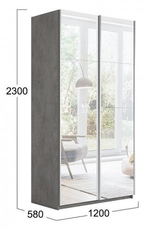 Шкаф-купе Траст СШК 2.120.60-13.13 в Когалыме - kogalym.mebel24.online | фото 3