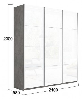 Шкаф-купе Траст СШК 2.210.70-15.15.15 в Когалыме - kogalym.mebel24.online | фото 3