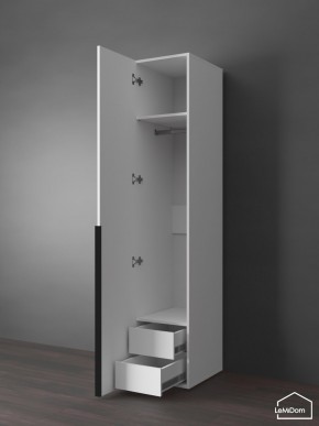 Шкаф Linnea MHR-1-3 2050х400х510 (Белый-М 11.1.1) в Когалыме - kogalym.mebel24.online | фото 7