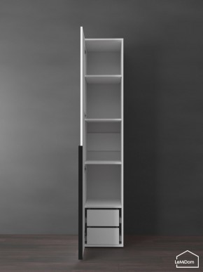 Шкаф Linnea MHR-1-4 2050х400х510 (Белый-М 11.1.1) в Когалыме - kogalym.mebel24.online | фото 7