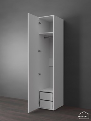 Шкаф Linnea MHR-1PO-3 2050х400х510 (Белый-М 11.1.2) в Когалыме - kogalym.mebel24.online | фото 4