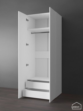 Шкаф Linnea MHR-2PO-3 2050х800х510 (Белый-М 11.1.1) в Когалыме - kogalym.mebel24.online | фото 5