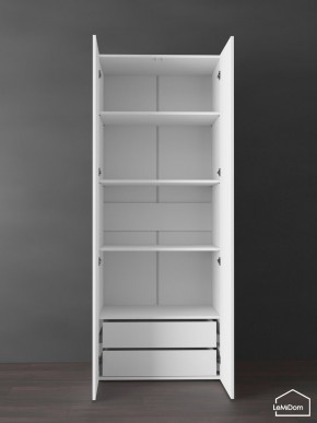 Шкаф Linnea MHR-2PO-4 2050х800х510 (Белый-М 11.1.2) в Когалыме - kogalym.mebel24.online | фото 5