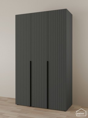 Шкаф Linnea MHR-3-1 2050х1200х510 (Графит-М 11.1.25) в Когалыме - kogalym.mebel24.online | фото