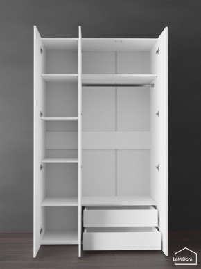 Шкаф Linnea MHR-3PO-2 2050х1200х510 (Белый-М 11.1.1) в Когалыме - kogalym.mebel24.online | фото 5