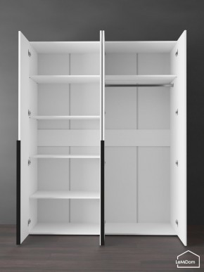 Шкаф Linnea MHR-4-1 2050х1600х510 (Белый-М 11.1.1) в Когалыме - kogalym.mebel24.online | фото 4
