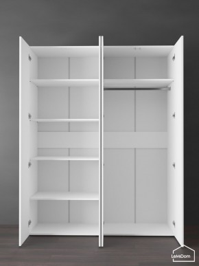 Шкаф Linnea MHR-4PO-1 2050х1600х510 (Белый-М 11.1.1) в Когалыме - kogalym.mebel24.online | фото 4