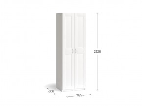 Шкаф МАКС двухдверный, цвет Дуб Сонома в Когалыме - kogalym.mebel24.online | фото 3