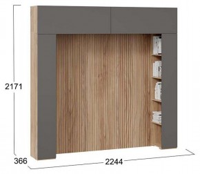 Шкаф навесной Порто СМ-393.21.022-23 в Когалыме - kogalym.mebel24.online | фото 5