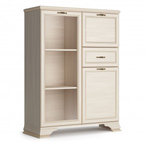 Шкаф низкий (1 стеклодверь) Сиена в Когалыме - kogalym.mebel24.online | фото 1