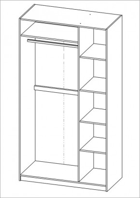 Шкаф ПЕГАС трехдверный, цвет Дуб Сонома в Когалыме - kogalym.mebel24.online | фото