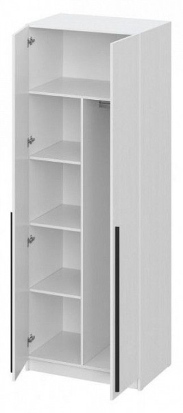 Шкаф платяной Бирма ШК-800 в Когалыме - kogalym.mebel24.online | фото 3