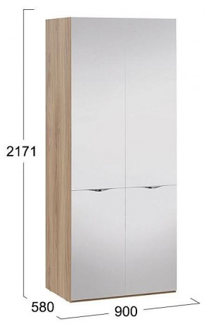 Шкаф платяной Глосс СМ-319.07.212 в Когалыме - kogalym.mebel24.online | фото 3