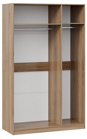 Шкаф платяной Глосс СМ-319.07.433 в Когалыме - kogalym.mebel24.online | фото 2