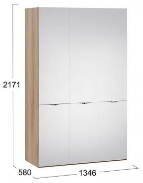 Шкаф платяной Глосс СМ-319.07.433 в Когалыме - kogalym.mebel24.online | фото 4