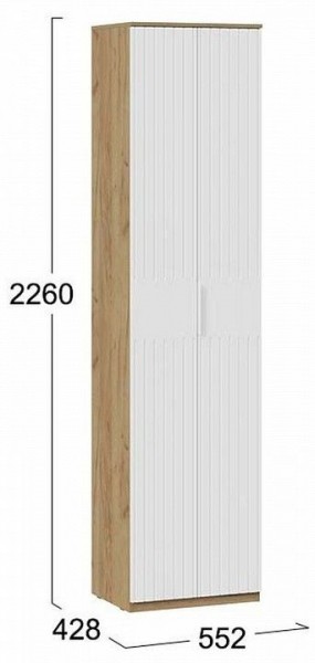 Шкаф платяной Хилтон Исп. 2 в Когалыме - kogalym.mebel24.online | фото 7
