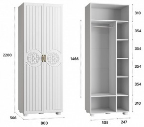 Шкаф платяной Монблан МБ-26К в Когалыме - kogalym.mebel24.online | фото 3