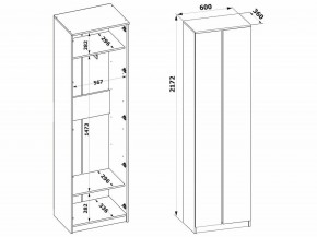 Шкаф платяной ШО-4 в Когалыме - kogalym.mebel24.online | фото 8