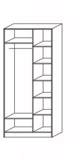 Шкаф платяной Венеция в Когалыме - kogalym.mebel24.online | фото 2