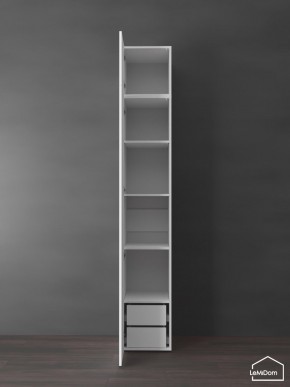 Шкаф с антресолью Linnea MHR-1POA-4 2450х400х510 (Белый-М 11.1.2) в Когалыме - kogalym.mebel24.online | фото 6