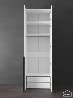 Шкаф с антресолью Linnea MHR-2A-3 2450х800х510 (Белый-М 11.1.2) в Когалыме - kogalym.mebel24.online | фото 6
