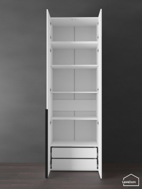 Шкаф с антресолью Linnea MHR-2A-4 2450х800х510 (Белый-М 11.1.2) в Когалыме - kogalym.mebel24.online | фото 6