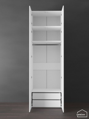 Шкаф с антресолью Linnea MHR-2POA-3 2450х800х510 (Белый-М 11.1.1) в Когалыме - kogalym.mebel24.online | фото 5