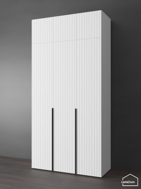 Шкаф с антресолью Linnea MHR-3A-2 2450х1200х510 (Белый-М 11.1.2) в Когалыме - kogalym.mebel24.online | фото
