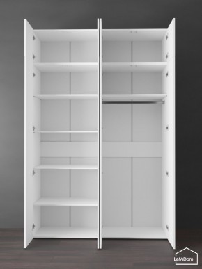 Шкаф с антресолью Linnea MHR-4POA-1 2450х1600х510 (Белый-М 11.1.2) в Когалыме - kogalym.mebel24.online | фото 4