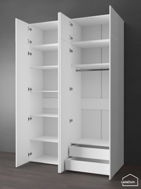 Шкаф с антресолью Linnea MHR-4POA-2 2450х1600х510 (Белый-М 11.1.1) в Когалыме - kogalym.mebel24.online | фото 6