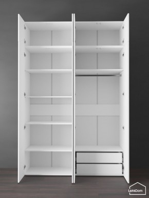 Шкаф с антресолью Linnea MHR-4POA-2 2450х1600х510 (Белый-М 11.1.2) в Когалыме - kogalym.mebel24.online | фото 5