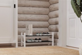 Скамья 85х37 Кантри для обуви белая в Когалыме - kogalym.mebel24.online | фото 4