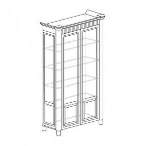 СКАРЛЕТ Гостиная (модульная) Ясень белый в Когалыме - kogalym.mebel24.online | фото 3