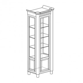 СКАРЛЕТ Гостиная (модульная) Ясень белый в Когалыме - kogalym.mebel24.online | фото 5