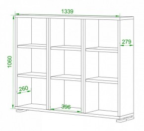 Стеллаж Домино нельсон ПУ-60-1 в Когалыме - kogalym.mebel24.online | фото 2