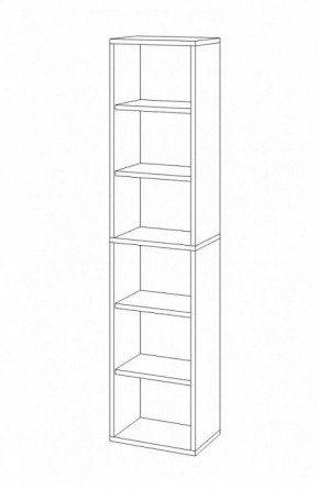 Стеллаж-колонка Домино СУ(ш1в2) в Когалыме - kogalym.mebel24.online | фото 3