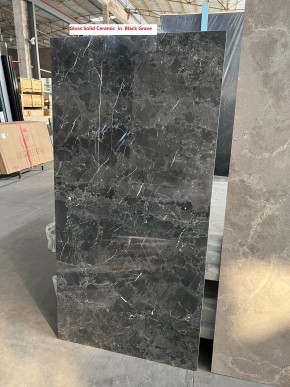 Стол ALES 180 BLACK GRAVE SOLID CERAMIC, керамика / бронзовый, ®DISAUR в Когалыме - kogalym.mebel24.online | фото 3