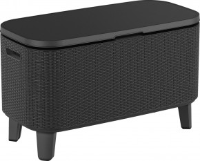 Стол Беви Бар (Bevy Bar Large Cool Bar), графит в Когалыме - kogalym.mebel24.online | фото 2