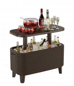 Стол Беви Бар (Bevy Bar Large Cool Bar), коричневый в Когалыме - kogalym.mebel24.online | фото 3