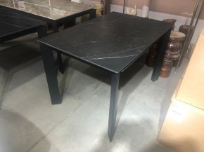 Стол CORNER 120 MATT BLACK MARBLE SOLID CERAMIC / BLACK, ®DISAUR в Когалыме - kogalym.mebel24.online | фото 10