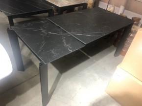 Стол CORNER 120 MATT BLACK MARBLE SOLID CERAMIC / BLACK, ®DISAUR в Когалыме - kogalym.mebel24.online | фото 12