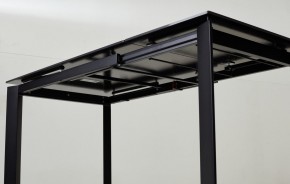 Стол CORNER 120 MATT BLACK MARBLE SOLID CERAMIC / BLACK, ®DISAUR в Когалыме - kogalym.mebel24.online | фото 2