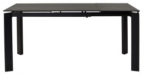 Стол CORNER 120 MATT BLACK MARBLE SOLID CERAMIC / BLACK, ®DISAUR в Когалыме - kogalym.mebel24.online | фото 3