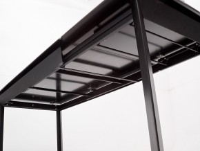 Стол CREMONA 140 MATTE STATUARIO Белый мрамор матовый, керамика/ черный каркас, ®DISAUR в Когалыме - kogalym.mebel24.online | фото 7