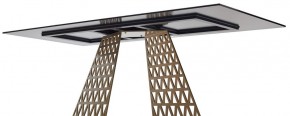 Стол ENNA 220 KL-188 Контрастный мрамор матовый, итальянская керамика/ каркас цвета шампань, ®DISAUR в Когалыме - kogalym.mebel24.online | фото 12